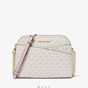 Nwt Michael Kors crossbody purse pink/beige